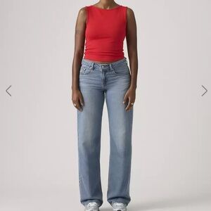 Levi's low loose jeans